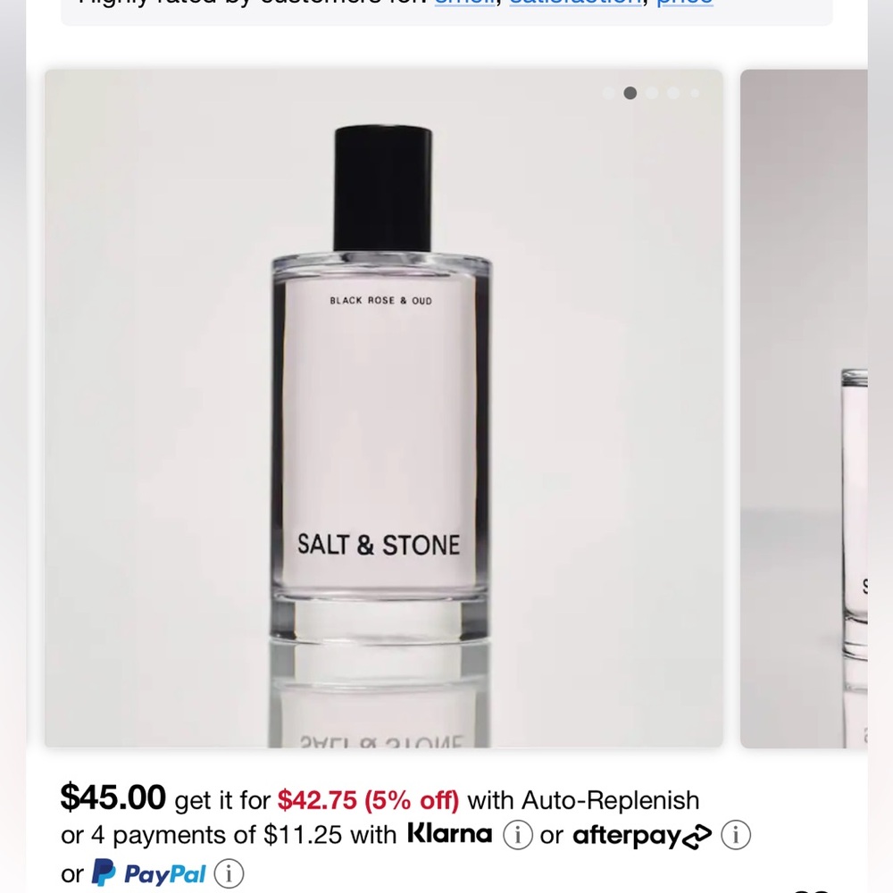 NIB Salt and stone black rose and oud body and hair mist new Sephora - Picture 3 of 8